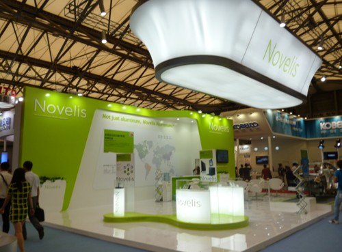 綠色環保展臺搭建效果圖